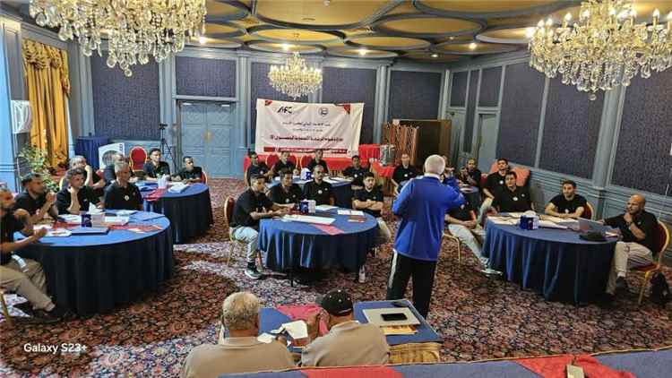 انطلاق أعمال تقييم دورة الرخصة الآسيوية B ومناقشة خطة تطوير العمل الفني في الاتحاد اليمني لكرة القدم