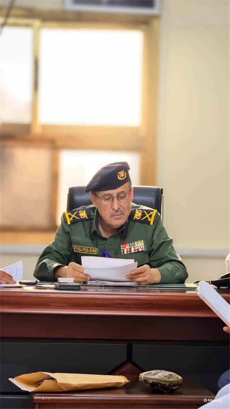 إجراء عملية الاستلام والتسليم بين رئيسي مصلحة التأهيل والإصلاح السلف والخلف بعدن.
