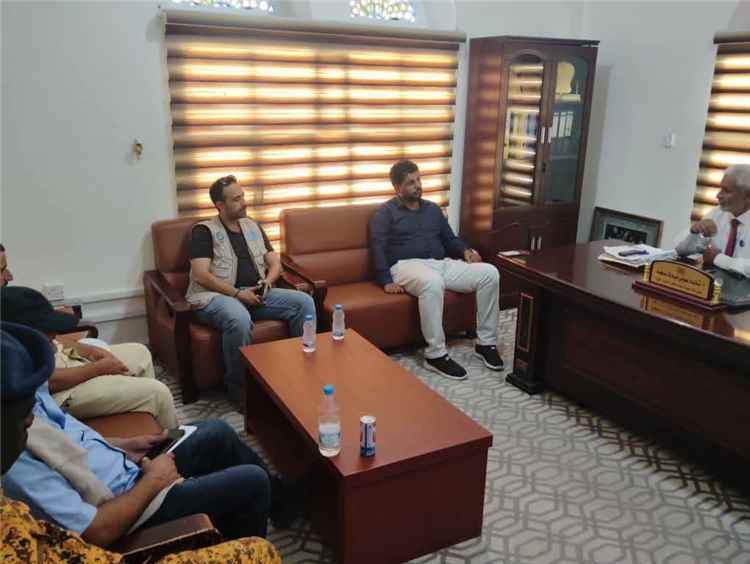 مدير عام جمرك شحن  يلتقي مدير مكتب الزراعة ومندوب منظمة الفاو
