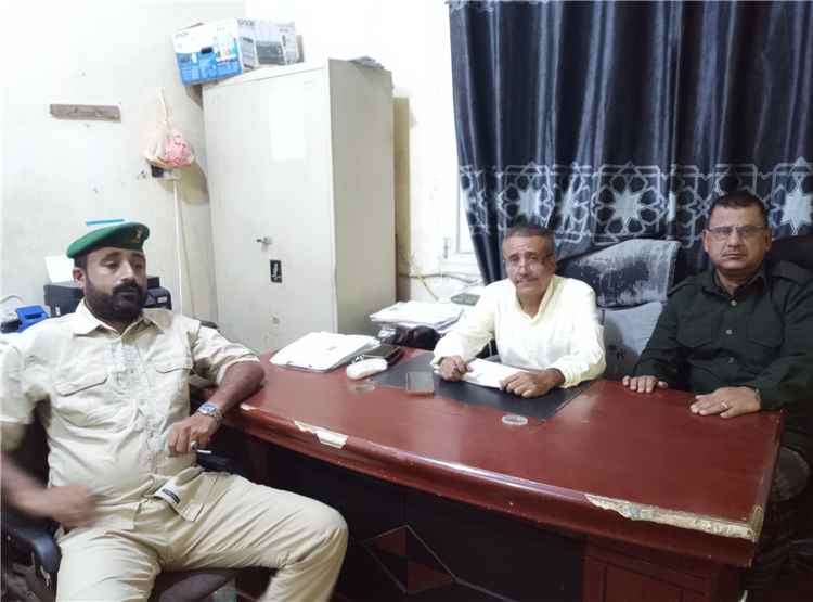وكيل نيابة الأمن والبحث والسجون بلحج يتفقد قسم شرطة الرباط ويشدد على سرعة إنجاز القضايا