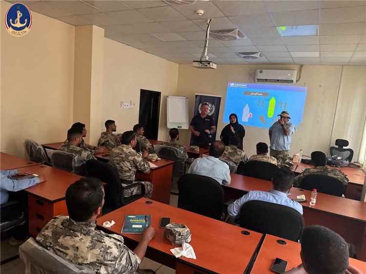 مصلحة خفر السواحل اليمنية تستأنف دورة الصعود والتفتيش والضبط بدعم من (UNODC)