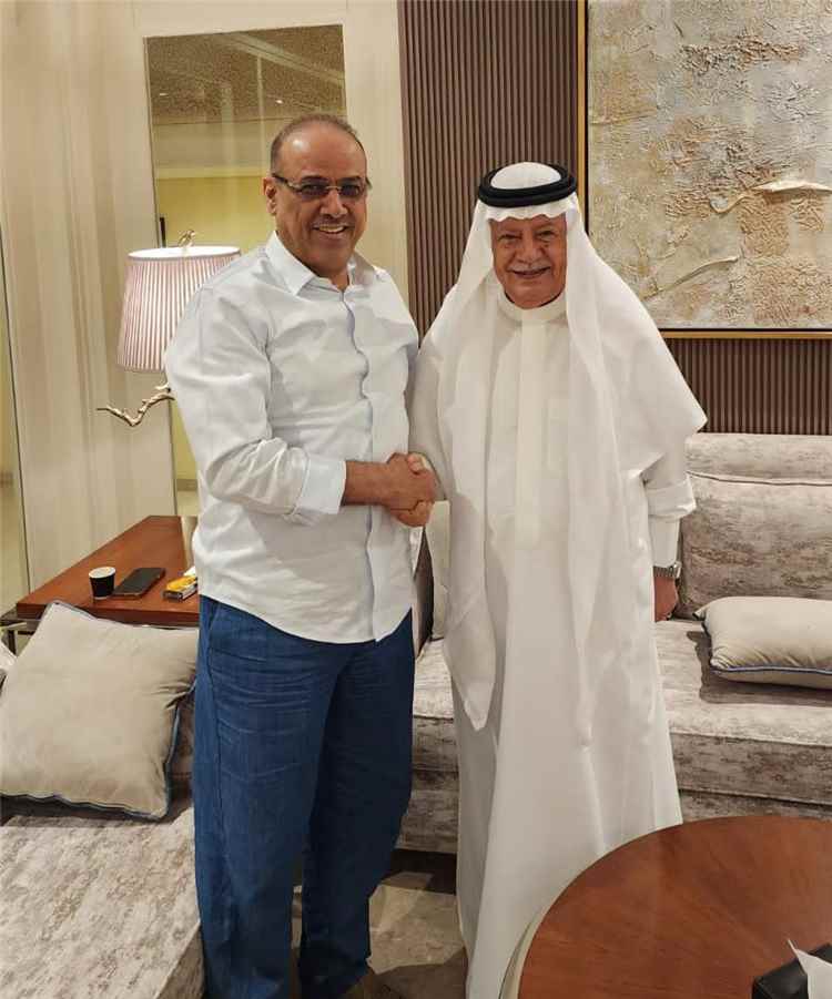الميسري يستقبل المفلحي ويشددان على تغليب المصلحة الوطنية