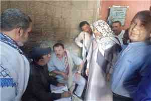 رئيس شعبة السجون بالنيابة العامة يتفقد أوضاع الموقوفين في عدد من أماكن الاحتجاز والسجون بتعز ولحج