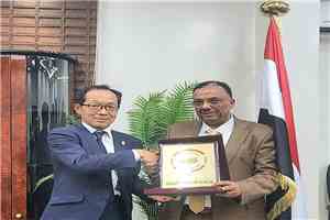 لتعزيز التعاون المشترك: رئيس مصلحة الجمارك يستقبل السفير الياباني ووفد وكالة "جايكا" وممثلي "UNOPS"