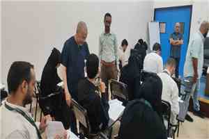 المجلس الطبي الأعلى ينظم امتحان التقييم و الكفاءة المهنية لـكوادر الطبية والصحية العاملة في مستشفى الأمير محمد بن سلمان بعدن