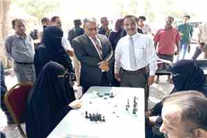 نحو طالب جامعي فاعل ومتميز.. رئيس جامعة عدن يدشن أسبوع الطالب الجامعي بكلية التربية