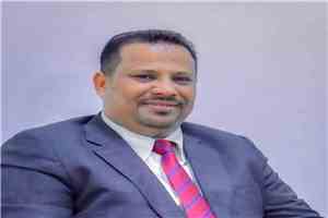 العميد سامي السعيدي يعزي في استشهاد القائد ناصر ياسين بجبهة الضالع