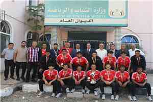 الوزير البكري يُكرّم بعثة منتخب كرة اليد لتحقيقه برونزية البطولة الدولية في بنجلاديش (صور)