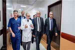 الفريق الصبيحي يطلع على الخدمات الصحية في مستشفى الامير محمد بن سلمان ويشيد بخدماته الطبية والأكاديمية