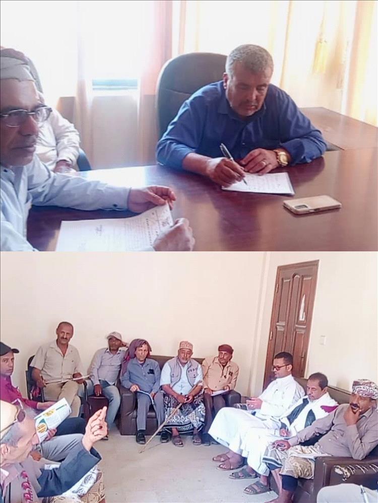 تعز.. تنفيذي المواسط يعقد اجتماعه الدوري الثاني للعام 2026