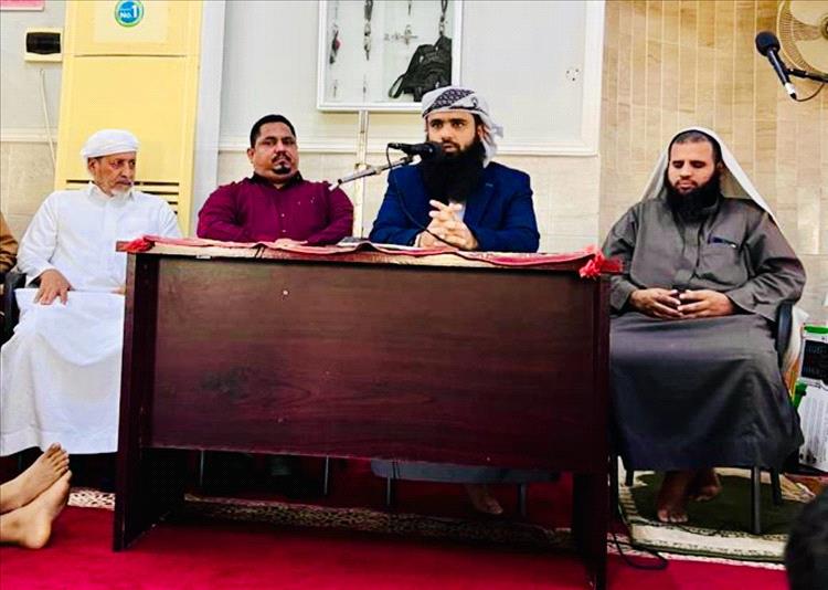 المقدم مياس الجعدني يشارك في حملة توعوية بمساجد عدن للتحذير من مخاطر المخدرات