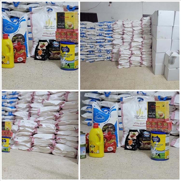 اللجنة الشبابية بمنطقة العقاد تشارك في توزيع 250 سلة غذائية ضمن قافلة الاغاثة الانسانية