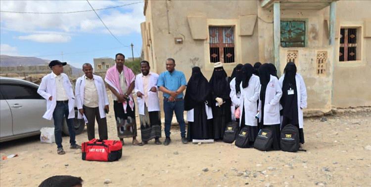 مدير الصحة في بروم ميفع يتفقد الوضع الصحي لحالات الإشتباه بالحصبة بالمديرية