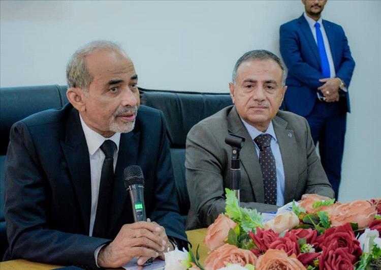 عضو مجلس القيادة الرئاسي محمود الصبيحي يشيد بالإنجازات العلمية والفكرية التي حققتها جامعة عدن