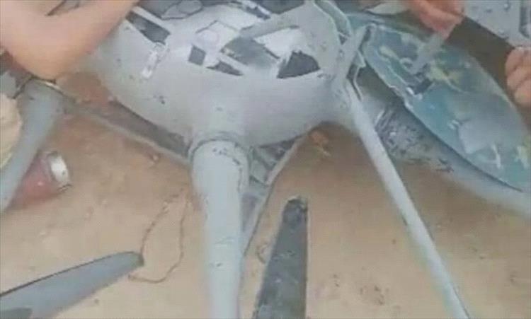 إسقاط طائرة مسيرة حو_ثية في جبهة اللعيرف بمأرب