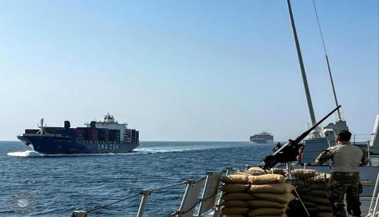 أسبيدس تعلن تأمين عبور دفعة ثانية من السفن التجارية عبر البحر الأحمر