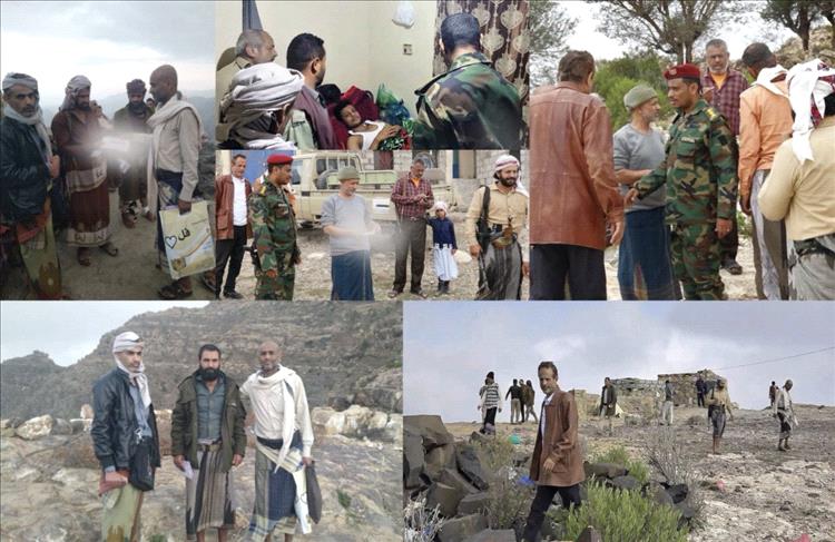 تعز: المقاومة الشعبية بالشمايتين تتفقد المرابطين في جبهة الأحكوم وتؤكد استمرار دعمها للجيش الوطني