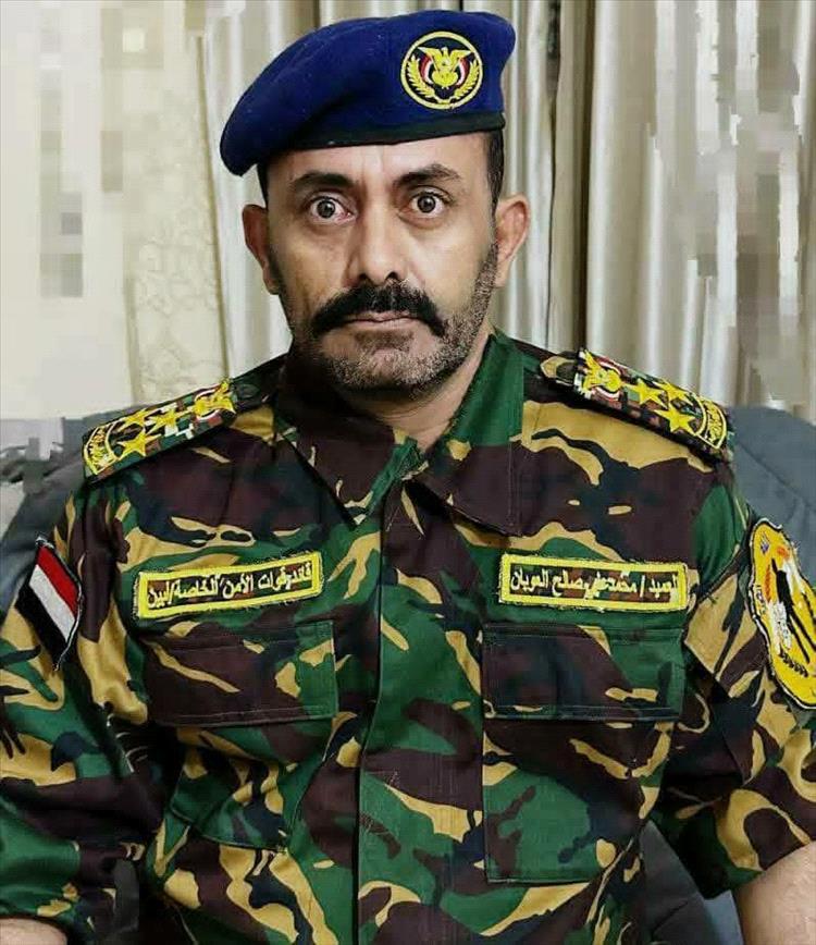 العميد محمد العوبان يهنئ محافظ أبين الجديد د. مختار الرباش