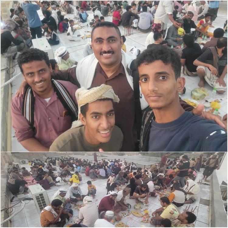 للسنة الخامسة على التوالي.. شباب “الخاملة” بأبين ينظمون إفطاراً جماعياً لأهالي المنطقة