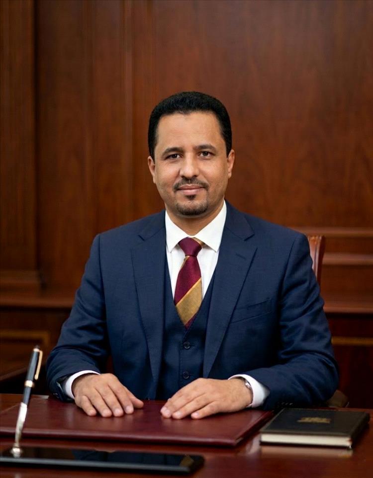 مدير عام مكتب وكالة الأنباء اليمنية (سبأ) بلحج (أ/ عيدروس زكي السَّقَّاف) يهنِّئ (أ/ مراد علي الحالمي) بتعيينه محافظاً لمحافظة لحج