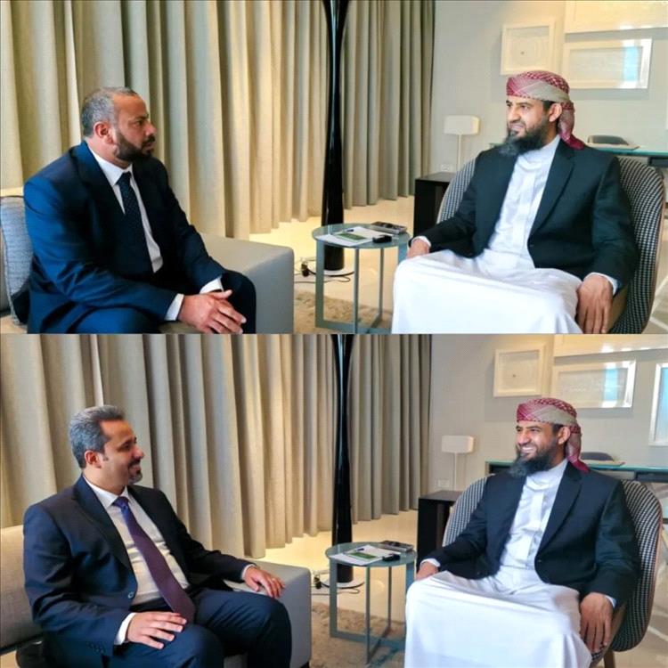 نائب رئيس مجلس القيادة الرئاسي يلتقي محافظي الضالع ولحج وأبين لتعزيز الأداء الأمني والخدمي