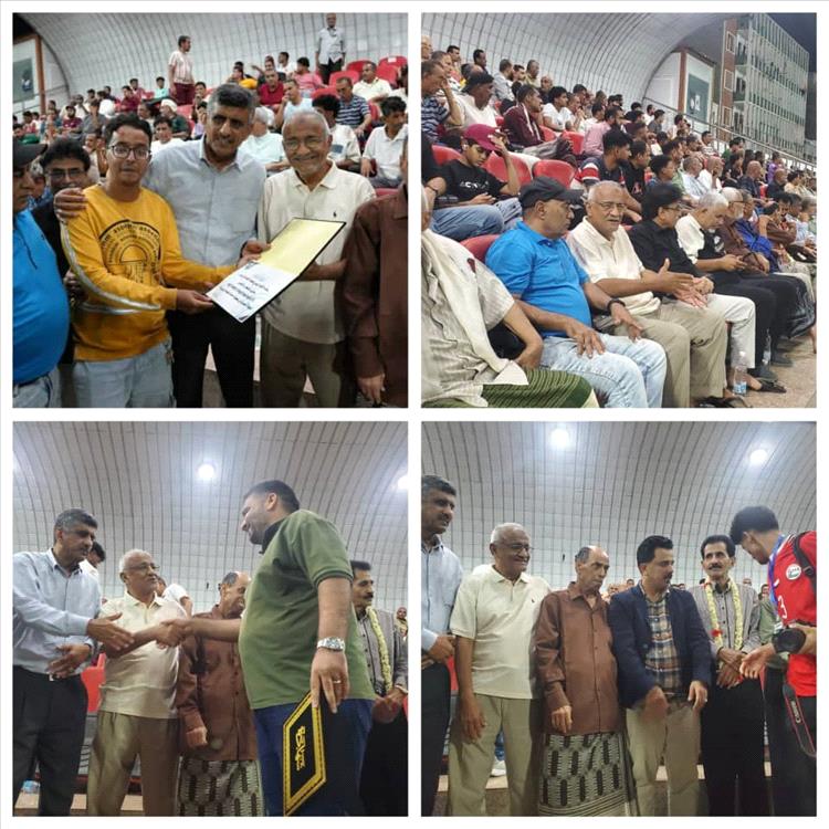 الوكيل "محمد سعيد سالم" يتقدم الحضور الرسمي في نصف نهائي بطولة المريسي 30