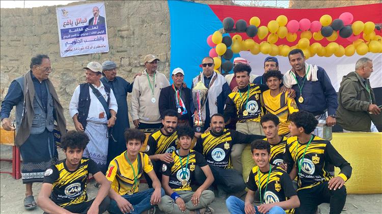 جبل الشبر يتوج بطلاً لدوري أبناء المفلحي لكرة الطائرة وسط حضور جماهيري ورسمي لافت