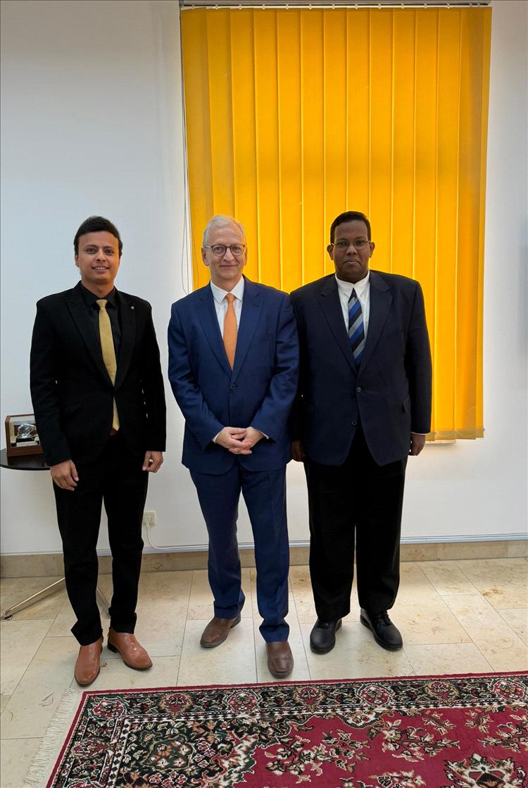 مبادرة الدبلوماسية الموازية تبحث مع السفير الألماني سبل تعزيز الشراكة مع المجتمع المدني