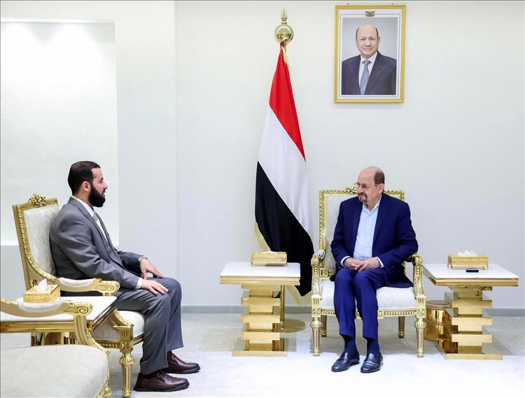 رئيس الوزراء يلتقي محافظ أبين الجديد ويؤكد تكامل الجهود للنهوض بالمحافظة