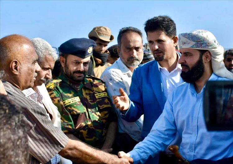 الرباش يصل زنجبار ويلتقي قيادات أمنية ومدنية في أبين