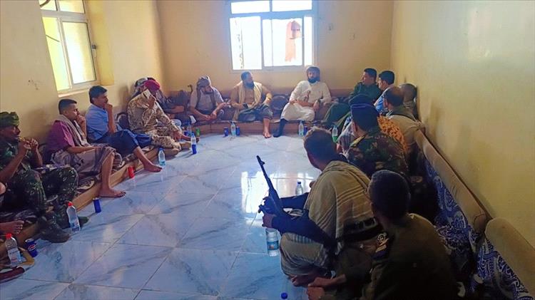 محافظ أبين يتفقد إدارة الأمن ويثمن جهود رجال الأمن