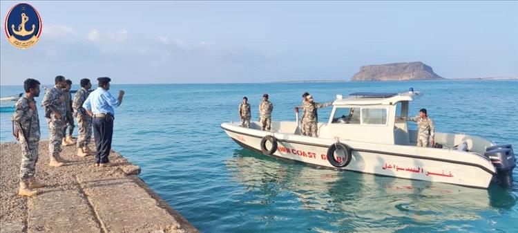 خفر السواحل فرع شبوة تدشن جاهزيتها في اول ايام الفطر المبارك