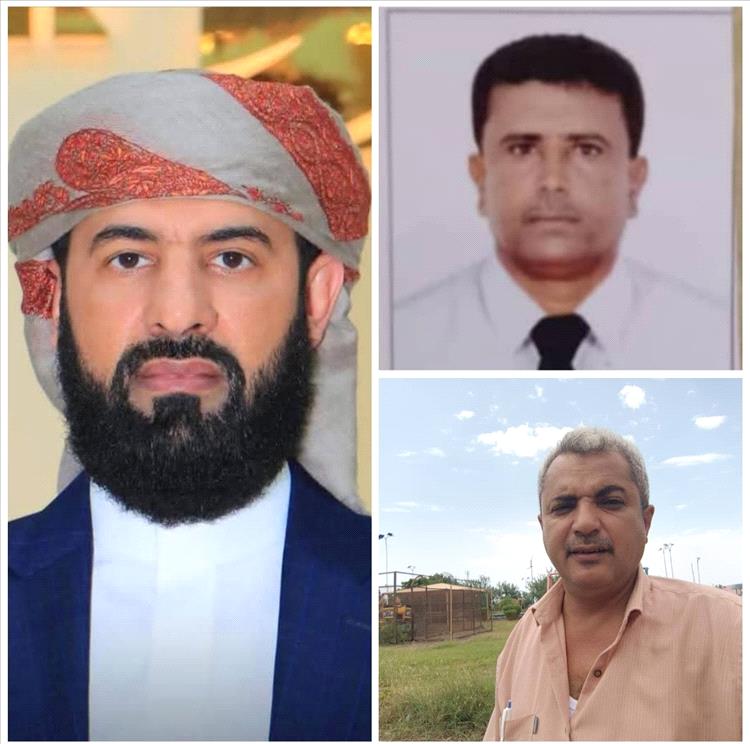 الصحفيان جمال لقم والخضر البرهمي يهنئان الدكتور مخُتار الربّاش لتعيينه محافظاً لأبين