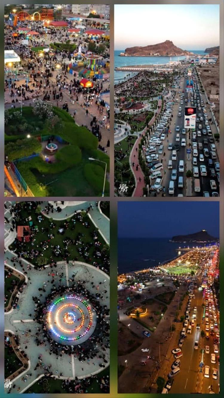 عدن تشهد إقبالًا سياحيًا غير مسبوق خلال أيام العيد وتستقبل أكثر من مليون زائر