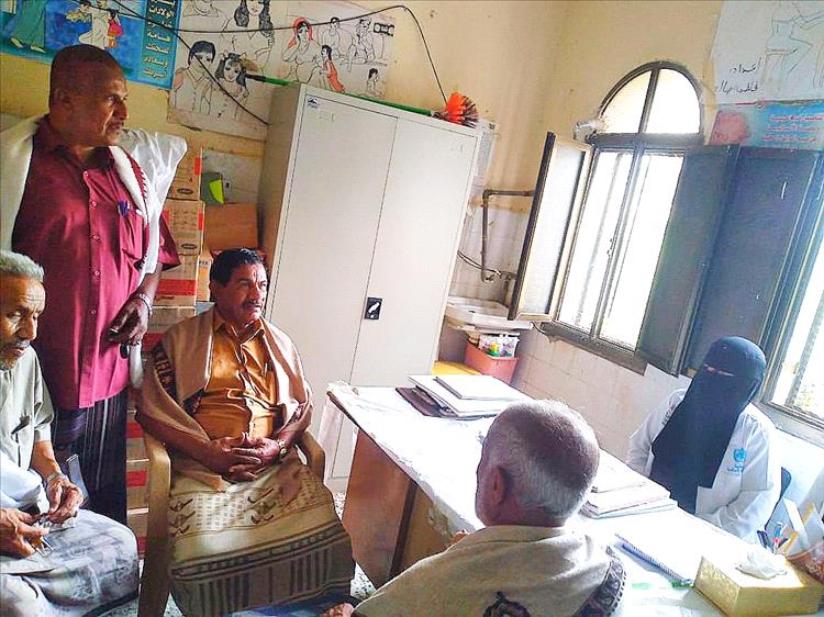 مدير عام مودية يتفقد الانضباط الوظيفي في مكتب الصحة والمستشفى عقب إجازة عيد الفطر