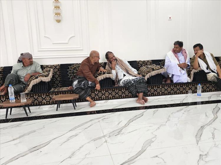 وكيل وزارة الزراعة ومدير عام رضوم يزوران الهامة القبلية والاجتماعية الشيخ عبدالله صالح بن عفيف الحميري