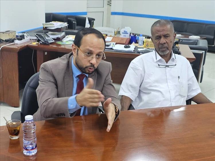 المهندس السعيدي والهدار يطلعان على الانضباط الوظيفي بمكتب وزارة الصحة بالوادي ومركز فاطمة بابطين بسيئون