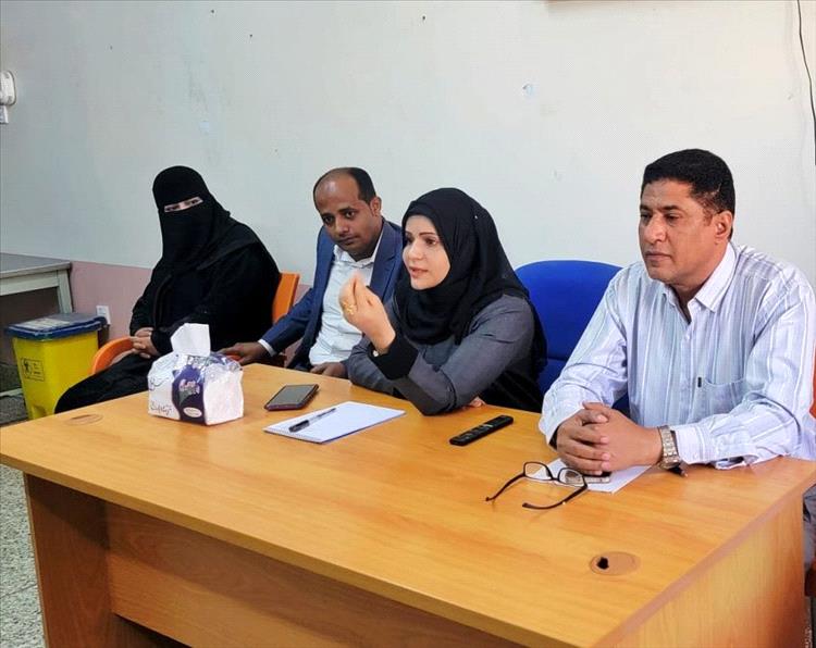 وكيل محافظة تعز تتفقد سير العمل في المستشفى الجمهوري