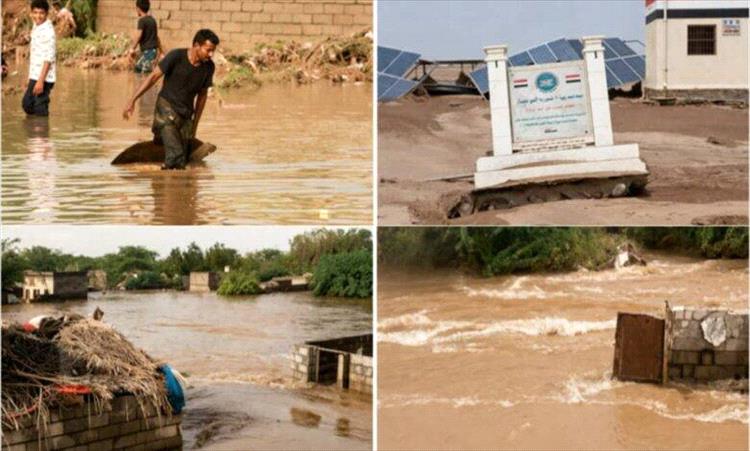 المخا: السلطة المحلية تعلن المديرية منطقة منكوبة بعد المنخفض الجوي
