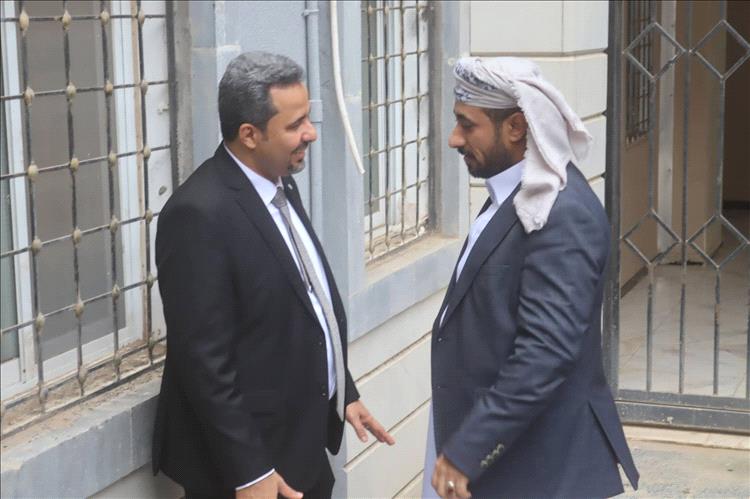لقاء أخوي يجمع القيادي عبدالرحمن شاهر ومحافظ لحج مراد الحالمي ويؤكد على توحيد الجهود