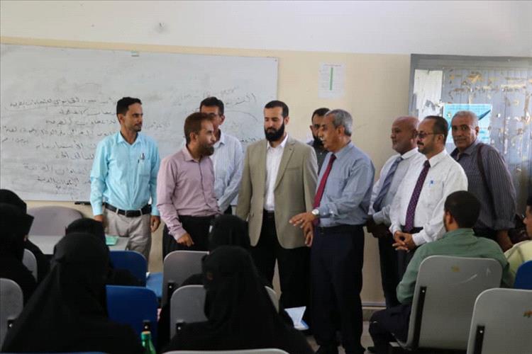 رئيس جامعة أبين يستقبل محافظ محافظة أبين ويطّلعان على سير العملية التعليمية