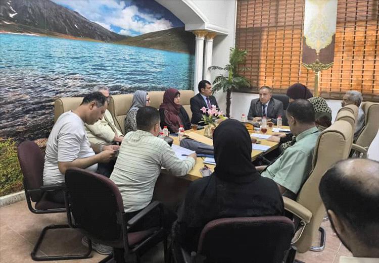 مجلس طب الأسنان بجامعة عدن يناقش الجودة واستعدادات الفصل الثاني