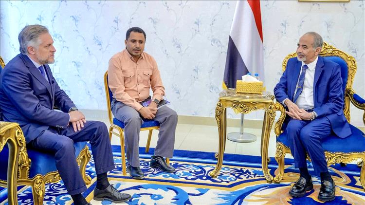 الصبيحي يناقش مع سفير الاتحاد الأوروبي تطورات الأوضاع في اليمن وجهود دعم الاستقرار