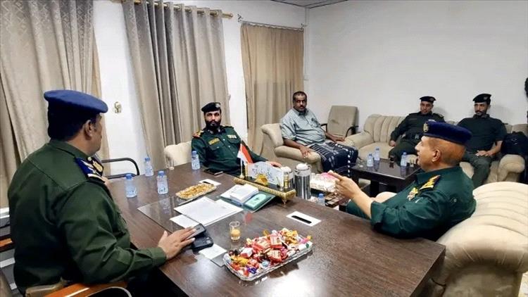 وكيل وزارة الداخلية يتفقد أداء وانضباط إدارة أمن
 وشرطة وادي وصحراء حضرموت