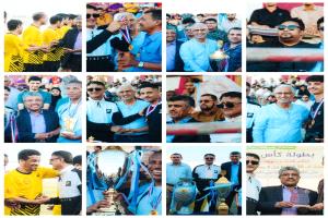 وزارة الشباب والرياضة تتوج بطلاً لدوري الشركات الخماسي بعدن وتحتكر الجوائز الفردية