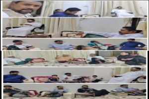 قيادات وشخصيات حضرمية تطمئن على صحة الشخصية الإعلامية والاجتماعية المهندس لطفي بن سعدون الصيعري