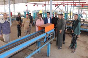 لجنة متابعة الغاز بحضرموت تتفقد منشأة غاز بروم