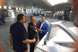 تحرك ميداني لافت في أول دوام بعد العيد.. ماذا فعل العطفي داخل مطابع الكتاب بعدن؟