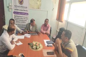 مدير عام موزع يوقع مع مؤسسة رسالتي اتفاقية تنفيذ مشروع خدمات الحماية المنقذة للحياة بالمديرية