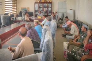 وكيل محافظة أبين يتفقد مكتب الصحة ويؤكد: خطة المئة يوم أولوية لإنعاش القطاع الصحي